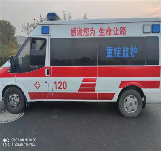 黑山救护车出租服务案例3