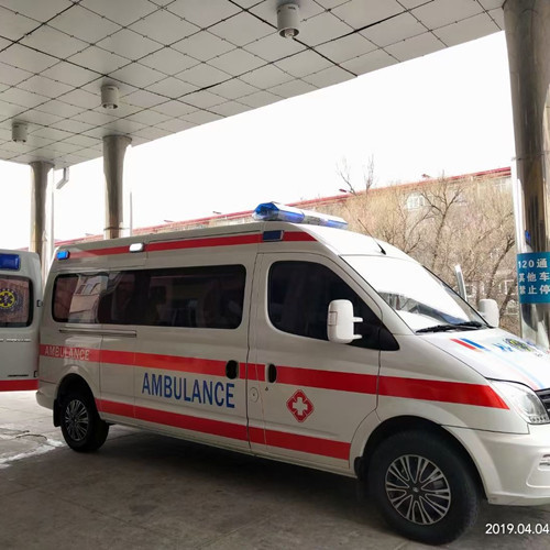 黑山救护车出租服务案例2